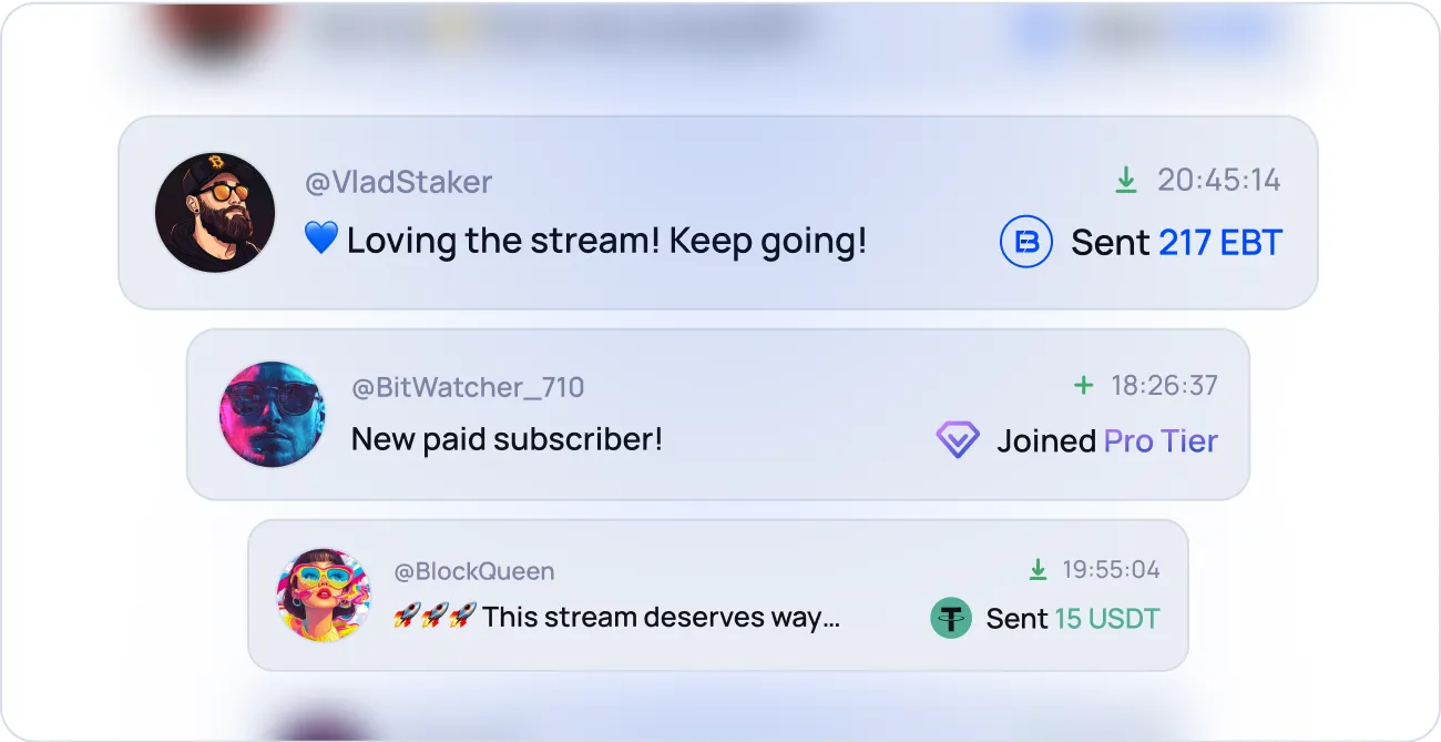 Service de streaming avec outils de monétisation